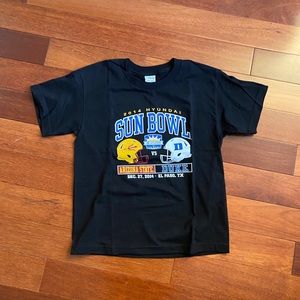 NWOT Duke v. Arizona State Youth Black Game Day T-Shirt